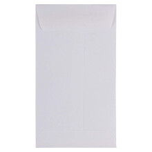 JAM PAPER #6 Χάρτινοι Φάκελοι Νομισμάτων - 3 3/8 x 6 - Λευκοί - 50/Συσκευασία