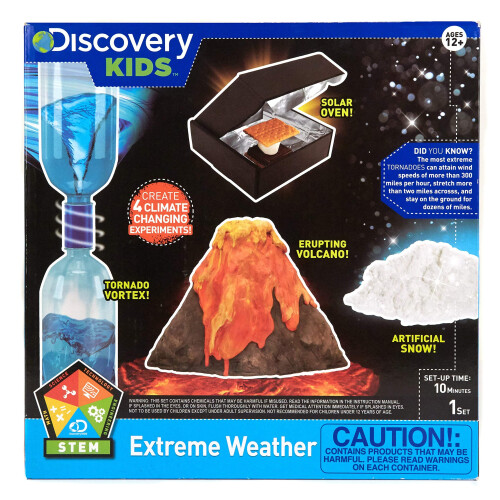 Discovery Kids Discovery Extreme Weather STEM Επιστημονικό Κιτ για Παιδιά 12 Ετών και Άνω