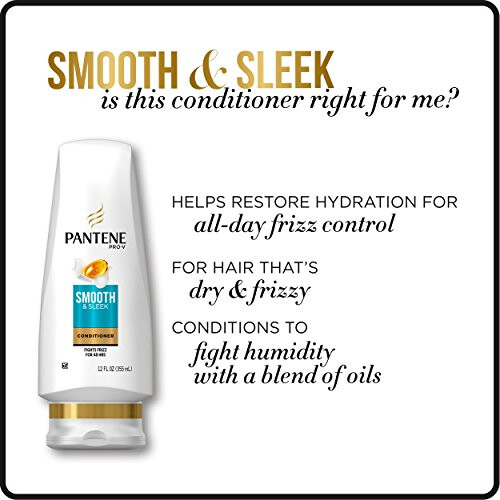 Police Pantene Conditioner με Έλαιο Αργκάν για Έλεγχο Φριζαρίσματος, Λείο και Απαλό, 24 Fl Oz (Pack of 2) 2