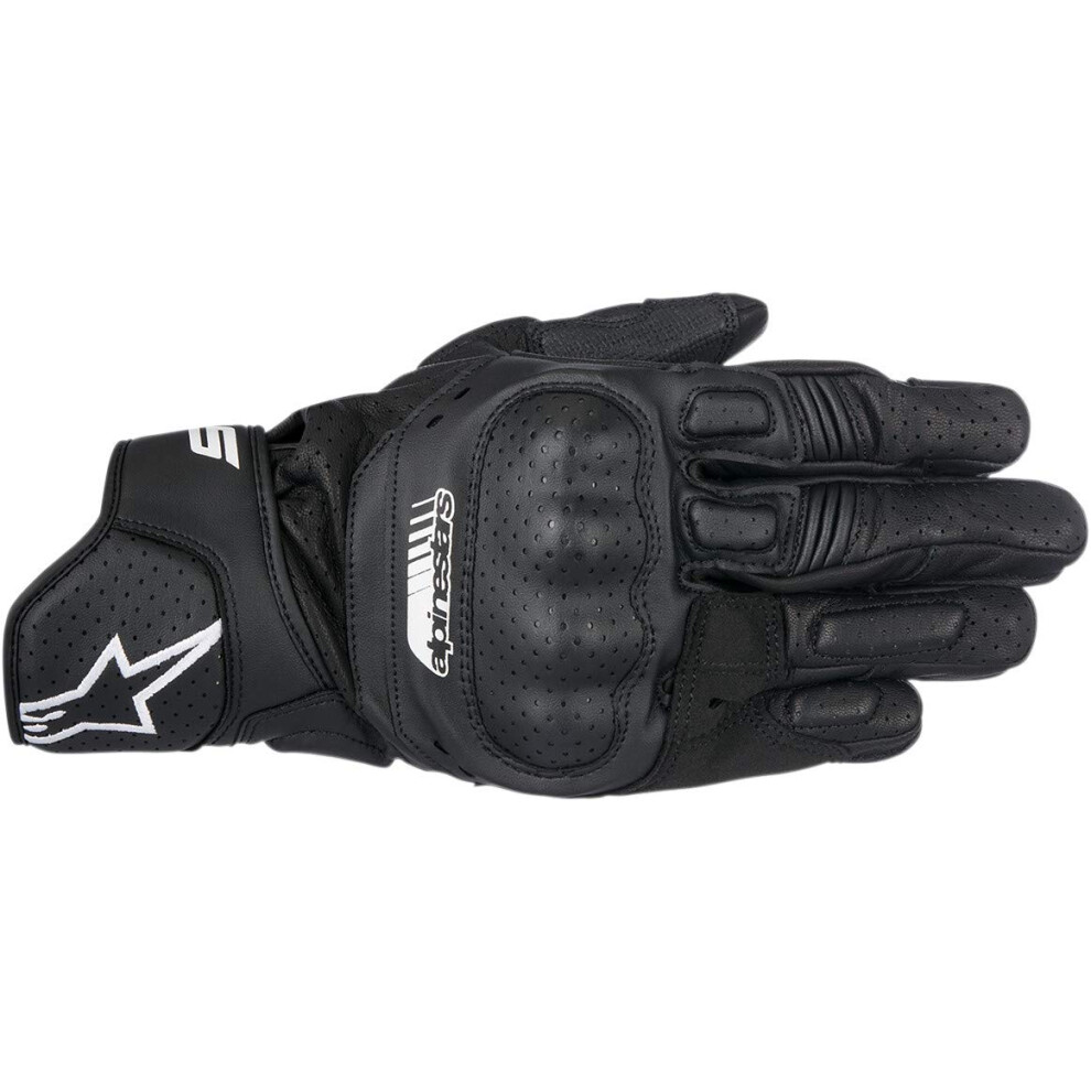 Alpinestars SP-5 Leather Gloves (Large) (Black)