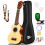 Everjoys Soprano Ukulele Beginner Pack-21 Inch w/Free Online Lesson Gi 1