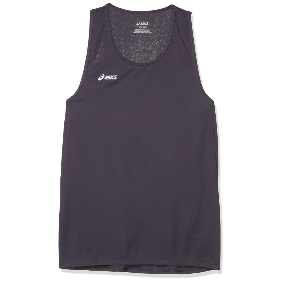 ASICS Men's Rival Ii Singlet Steel Grey Large