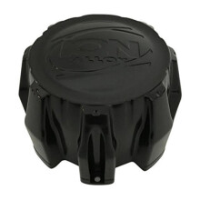 Ion Alloy 8 Lug Black C-202201 C101710MB C10143 Středová krytka MCD8245YA03B0