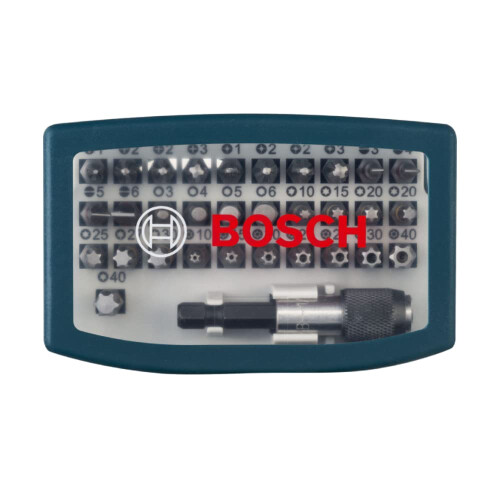 Bosch Bosch 2607017359 Screwdriver Bit Set with Belt Clip 32 Pcs 2