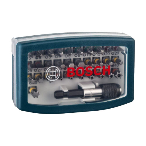 Bosch Bosch 2607017359 Screwdriver Bit Set with Belt Clip 32 Pcs 1