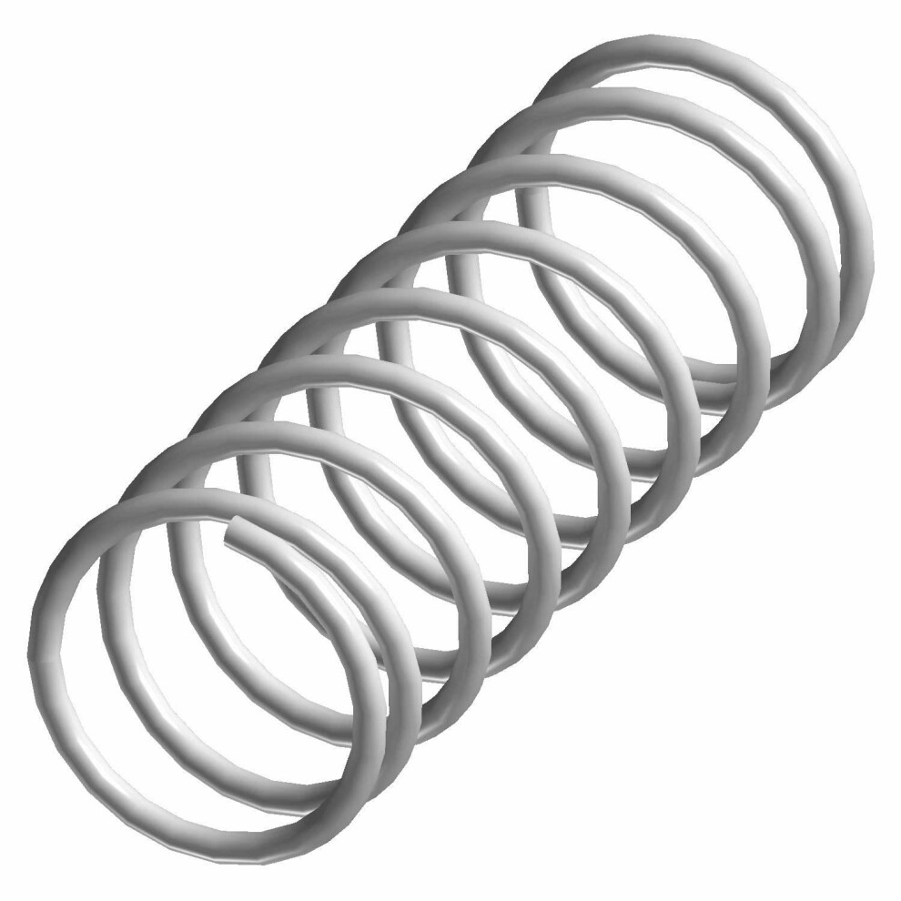 Polaris Snowmobile Guilatine Calve Sprin Turbo Silver Oryginalny Oem Czesc 7041704-02 Illosc 1-image