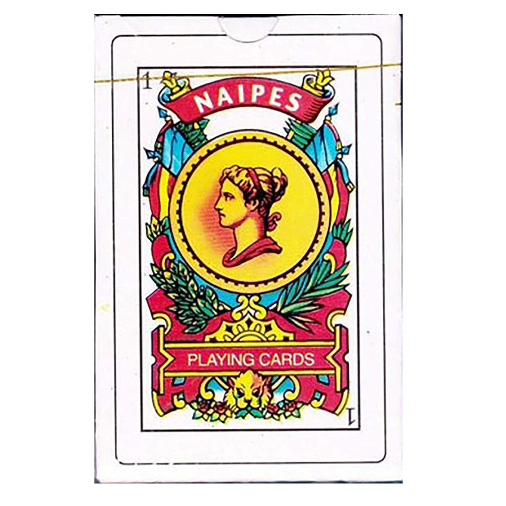 Naipes Vera Spagnolo Carte Da Gioco In Plastica Resistente Custodia Per Archiviazione – Educativo Prodotto – Traditional Deck – Latina Tarocchi – Baraja EspañOla – Play Truco Brisca-image