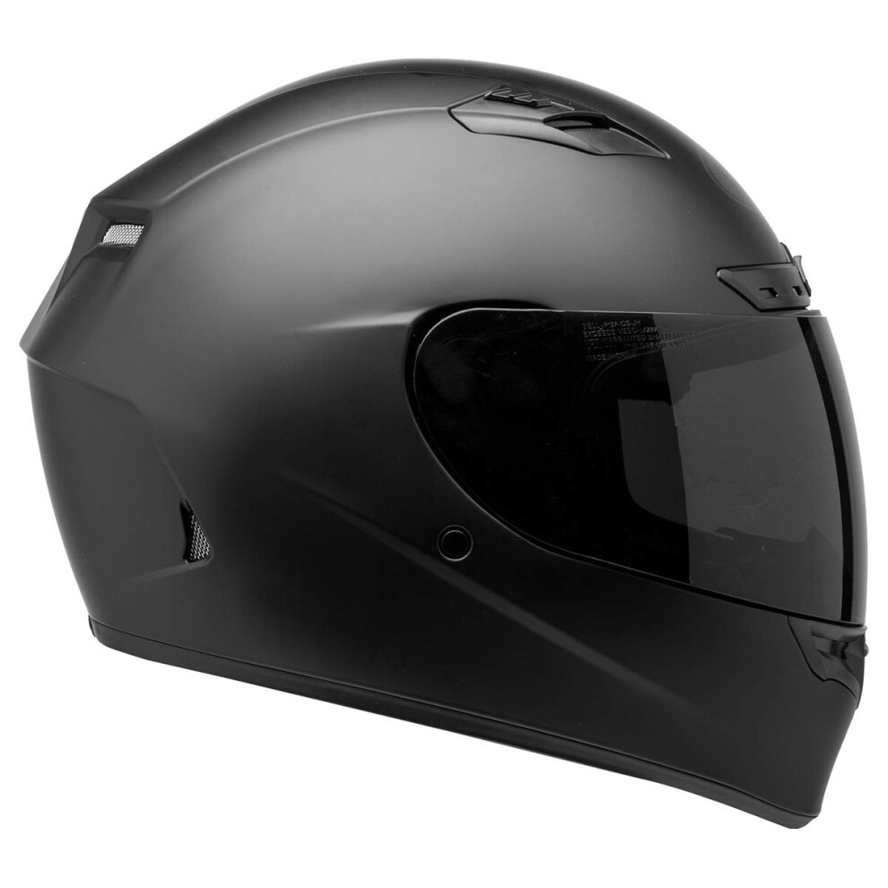 Bell Qualifier DLX Full-Face Motorcycle Helmet (Blackout Matte Black X-Large)