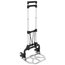 Mount-It! Zusammenklappbarer Sackkarre und persnlicher Dolly, Aluminium-Gepckwagen mit einer Kapazitt von 165 Pfund, mit Gummirdern und Teleskopg