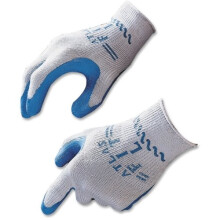 Best Manufacturing Company Schutzhandschuhe aus Naturkautschuk, Gre L, Blau/Grau