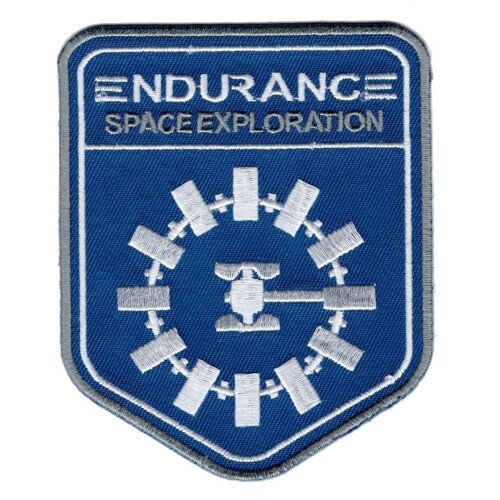 Interstellar Movie Space Exploration Unknown Universe Endurance Uniform Hook Patch