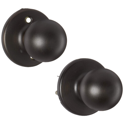 Tirador Negro Kwikset Pismo Pomo Para Puerta De Paso Interio | Cuotas