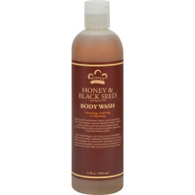 Gel douche Nubian Heritage au miel et aux graines noires, 13 onces