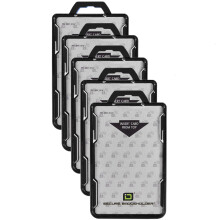 ID Stronghold - Pack of 5 - RFID Blocking Secure Badge Holder - Duolit