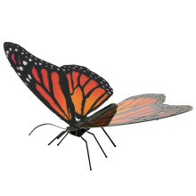 Metal Earth Fascinations Monarch Butterfly 3D Metal Model Kit