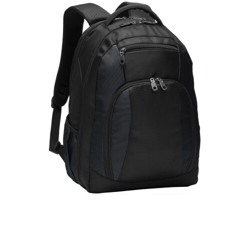 Port Authority Commuter Backpack. BG205  Black  OSFA 1