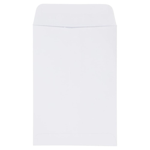JAM PAPER 1 Σαπούνι Ανοιχτού Τέλους Καταλόγων - 4 5/8 x 6 3/4 - Λευκό - 50/Συσκευασία 1