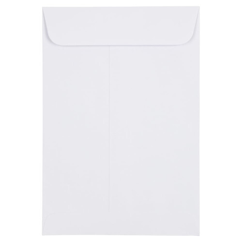 JAM PAPER 1 Σαπούνι Ανοιχτού Τέλους Καταλόγων - 4 5/8 x 6 3/4 - Λευκό - 50/Συσκευασία