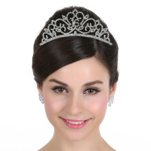 Szletsnapi parti Crystal Tiara Crown 16. Sweet Sixteen tizenhatodik T1276