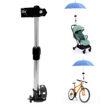 Choytong paraplyhllare fr barnvagnsjusterbar lmplig fr 0,78 """"-1,2 """" Cykelstyret svart
