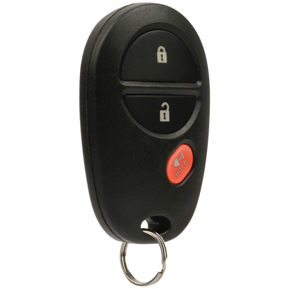 Key Fob Keyless Entry Remote Fits Toyota Tacoma Tundra Sienna Sequoia Highlander (Gq43vt20t 3-Btn) 688946484636