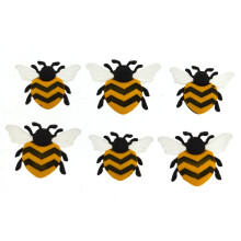 Jesse James Buttons Dress It Up BEE HAPPY pkg # 9382 Bastel-Nhknpfe