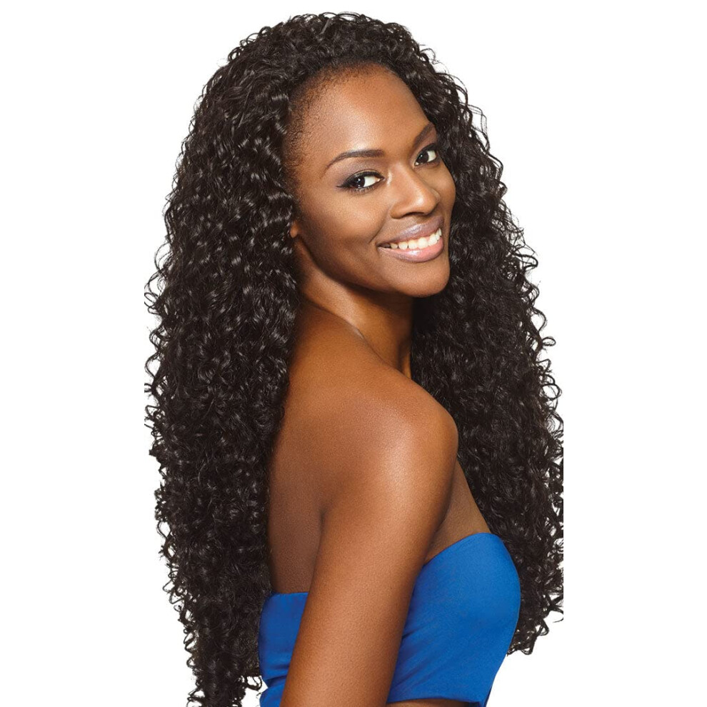 OUTRE Synthetic Hair Half Wig Quick Weave Penny 26" S1B/30