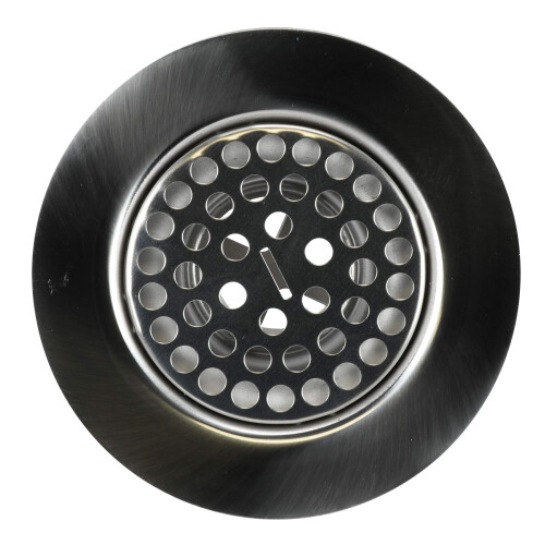 Danco 10644 4-1/2"""" Mobile Home Flat Top Shower Drain Strainer  Chrome 1