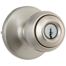 Kwikset 94002-826 Polo Knob Entry Lockset 1 Satin Nickel