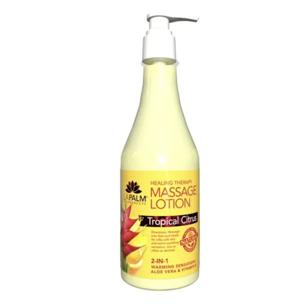 Palm Court Healing Therapy Massage Lotion (Tropical Citrus)