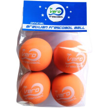 Frescobol Balls Brazilian Papaya Orange Ball 4-Pack