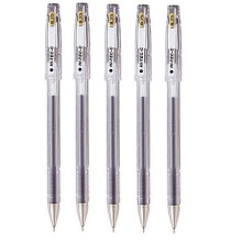 Pilot Hi-Tec-C 025 Gel Ink Pen Hyper Fine Point 0.25mm Black Ink LH-20C25 Value Set of 5