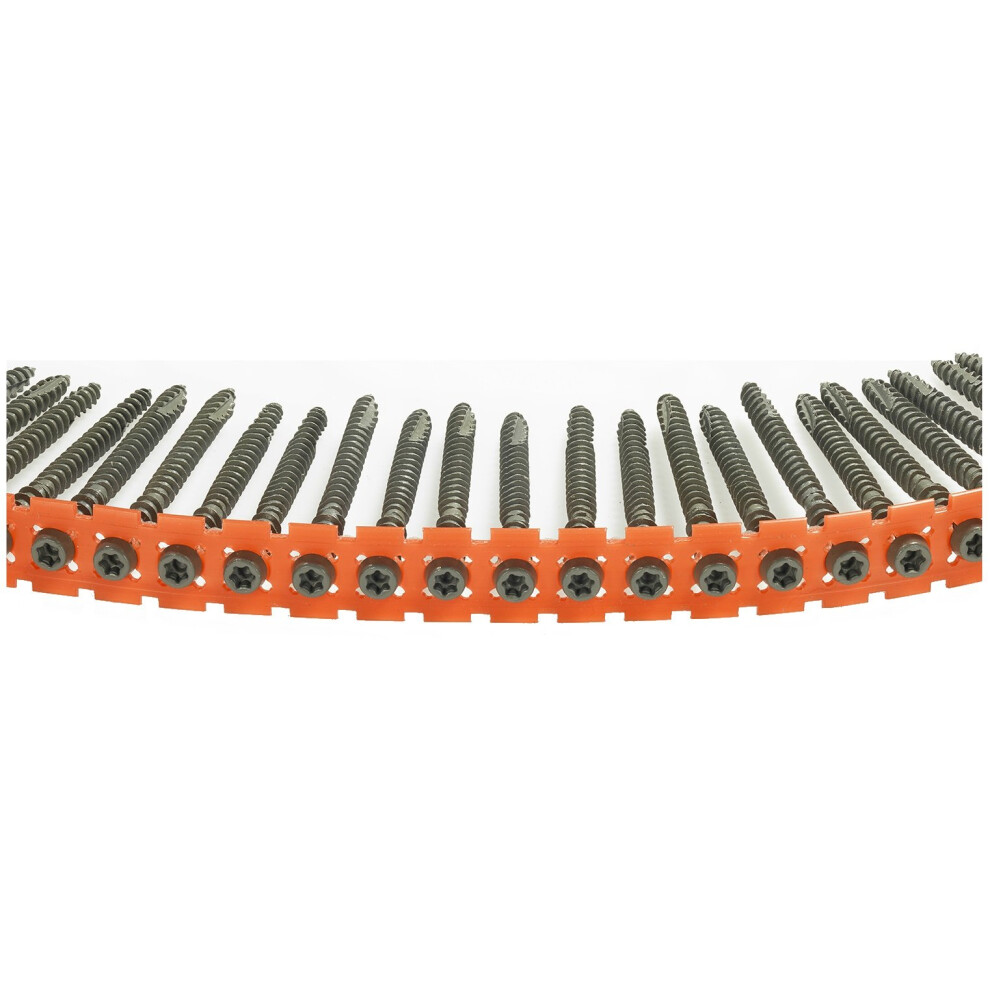 Fastenmaster Trapease3 No.20 X 2-1/2 In. L Torx Ttap Star Head Brown Carbon Steel Deck Screws 608309430230