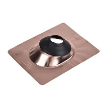 Oatey all-flash no-calk 12 in. W x 15-1/2 in. L kobbertag blinkende bronze