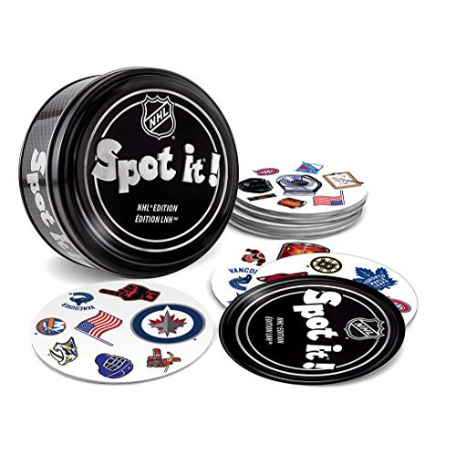 MasterPieces NHL League Version Spot It!, Multi, One Size (41765) 2