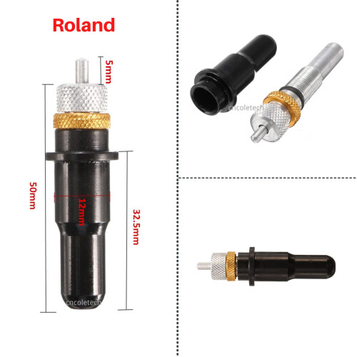 1x HQ Replacement Blade holder for Rolad Cutter Plotter black 1