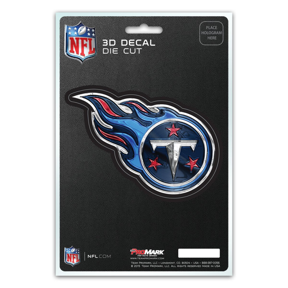 Fanmats 62793 Tennessee Titans 3D Decal Sticker 681620287301