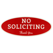 Se al de No Solicitar - Se al para Interior/Exterior Impresa Digitalmente - Duradera