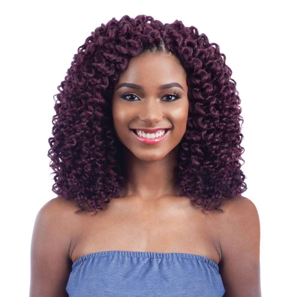 Freetress Braids Freetress 2X Wand Curl Braid Soft Baby Curl (1B)
