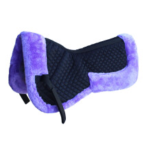 CHALLENGER Horse English Quilted Half Pad Correzione Garrese Sollievo Fau