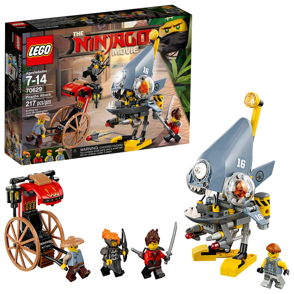 Lego Ninjago Movie Piranha Attack 70629