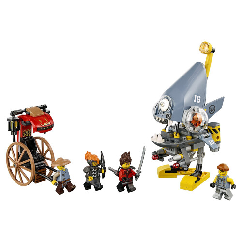 LEGO LEGO Ninjago Movie Επίθεση Πιράνχας 70629 1