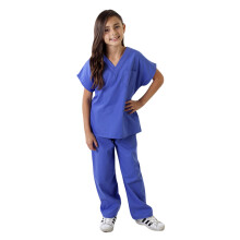 Natural Uniforms Childrens Scrub Set-Soft Touch-Role Play Costume Set (Ceil Blue 5/6)