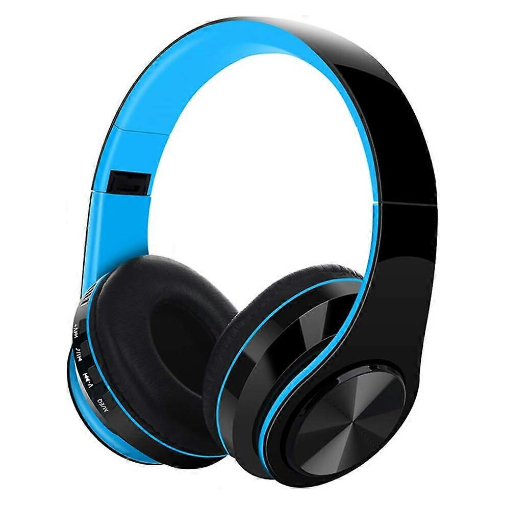 (As Show, One Size) Bluetooth Over-Ear Headphones,Micro Sd/Tf, Fm For Cell Phone 5093442676655