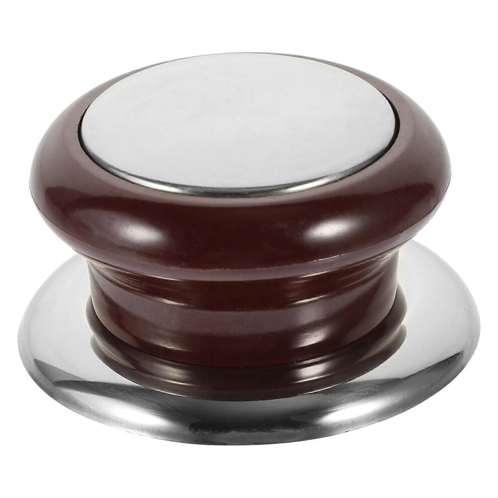 Kricely (As Show, One Size) Lid Knob Stainless Steel Lid Handle Replaceable Pan Glass Lid Handle For Pot