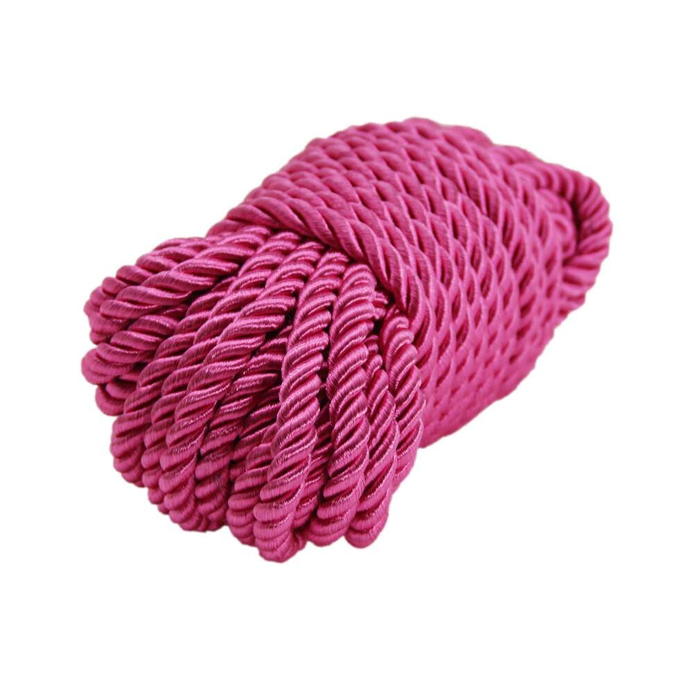 U Pick 10Yds 5Mm 3 Cordon Tress D Coratif Torsad En Polyester Satin Twi-image