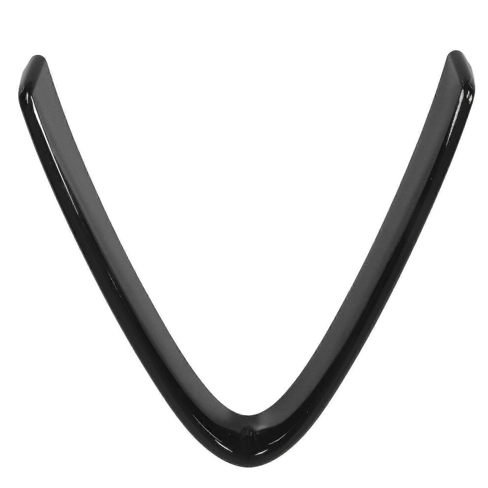 (As Show, One Size) Front Grill Trim Glossy Scratch Resistant Replacement For Alfa Romeo Giulia 2017 To 2020 Tao Black 5061696799253