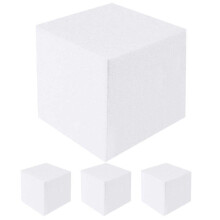 (As show, One size) 4Pcs Creative Shaped Foam Cakes Multi-function Cake Models Gathering Cake Dummies