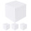 (As show, One size) 4Pcs Creative Shaped Foam Cakes Multi-function Cake Models Gathering Cake Dummies 1