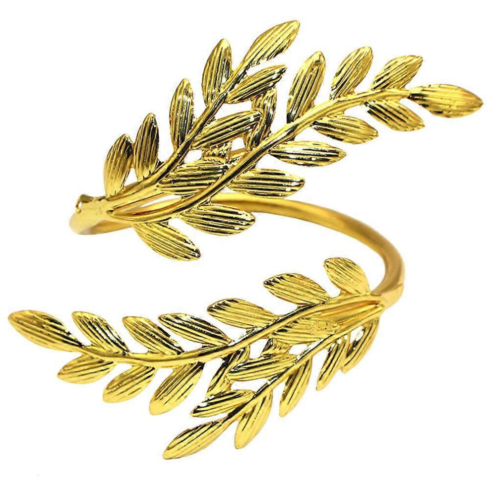 Kricely (As Show, One Size) Wheat Napkin Ring Harvest Festival Western Restaurant Metal Napkin Ring Golden
